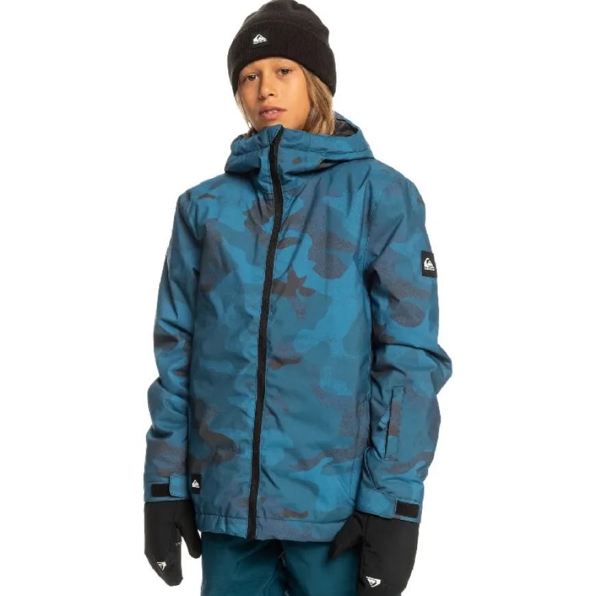 Abrigos Quiksilver Mission Ptd Yth Snjt Bsm5