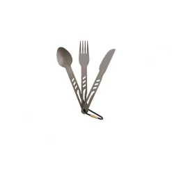 Accesorios camping Ferrino Set Cutlery Alu