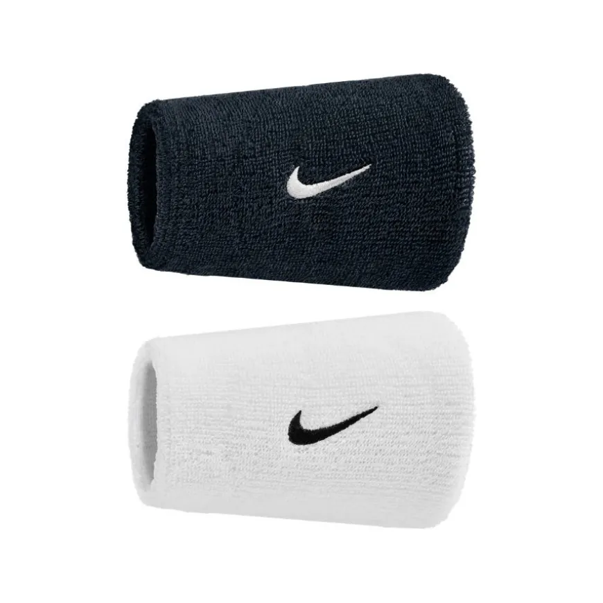 Accesorios tenis y pádel Nike Nike Swoosh Classic Doublewide Wristbands 2Pk