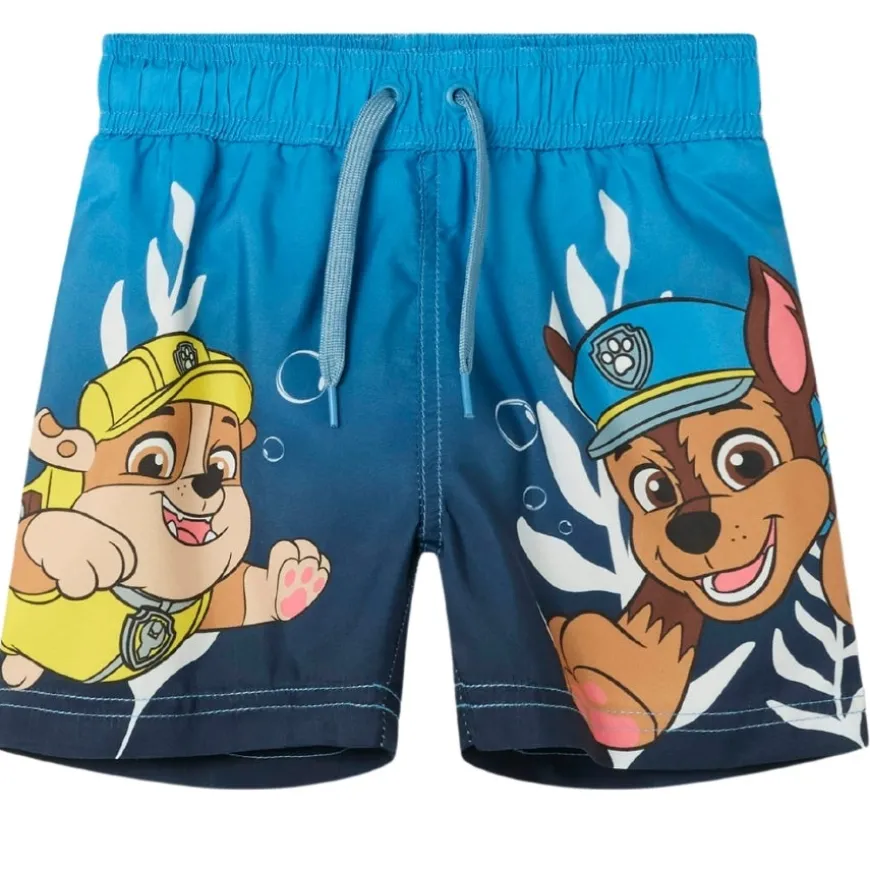 Bañadores Name-it Nmmmabbe Paw Long Swimshorts Cplg