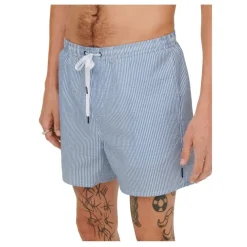 Bañadores Only & sons Onsted Stripe Seersucker Swim Noos