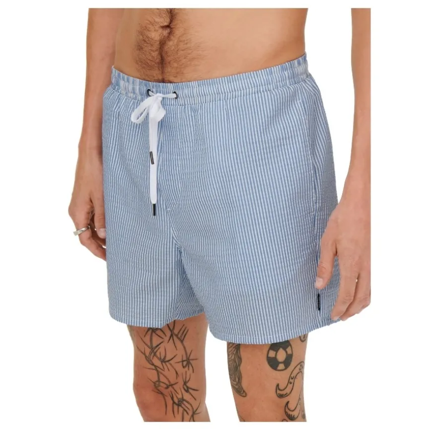 Bañadores Only & sons Onsted Stripe Seersucker Swim Noos