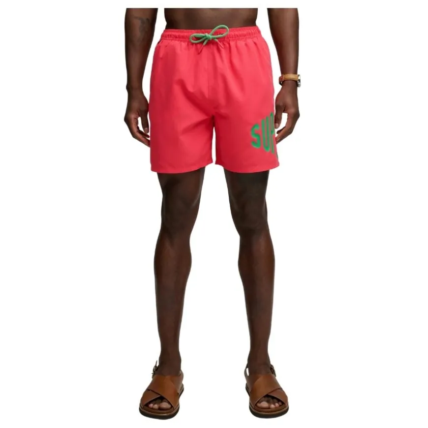 Bañadores Superdry Printed Logo 16 Swim Short