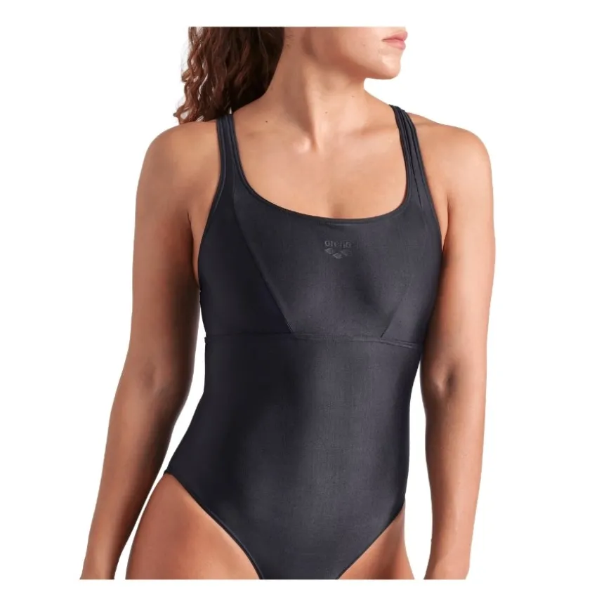 Bañadores Arena Bañador Arena Solid Swimsuit Control Pro Back B