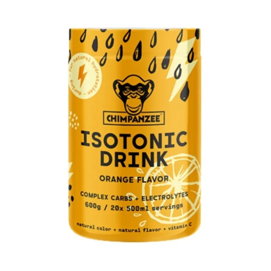 Bebida energètica Chimpanzee NARANJA ISOTONIC 600g