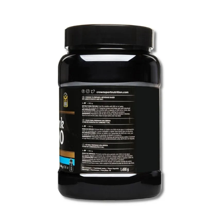 Bebida energètica Crown sport nutrition HyperDrink 90