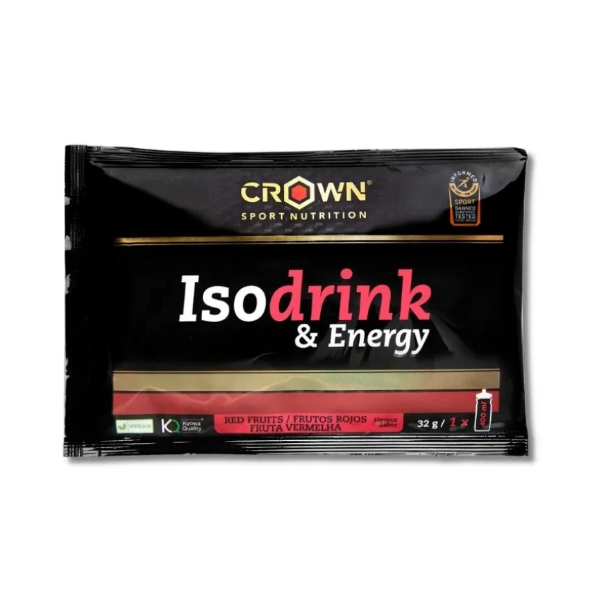 Bebida energètica Crown sport nutrition Isodrink & Energy Monodosis