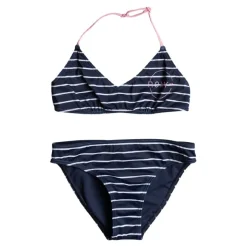 Bikinis Roxy Bico Basic Stripe Tri Bra Set