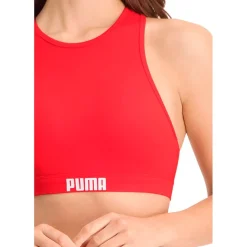 Bikinis Puma Puma Swim Women RaceBack Swim Bikini Top 1P