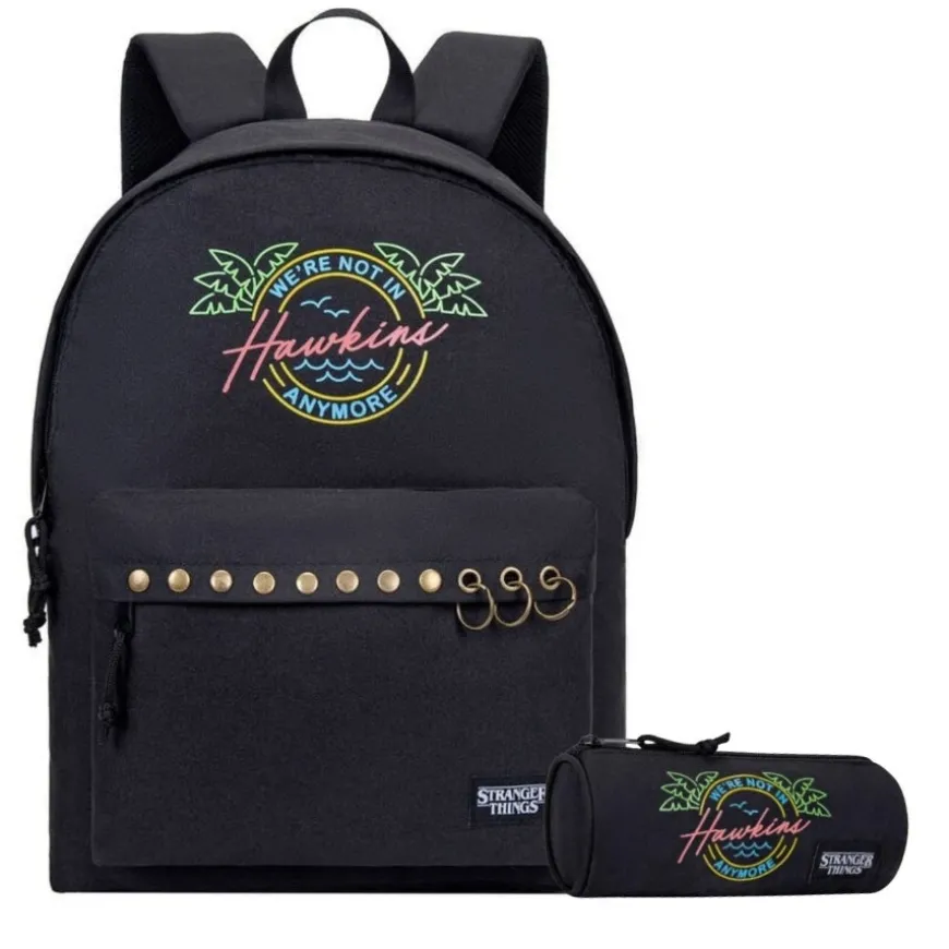 Bolsas y mochilas Stranger things Mochila + Portatodo