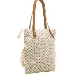 Bolso Mustang MACRAME CRUDO WORLD CUERO