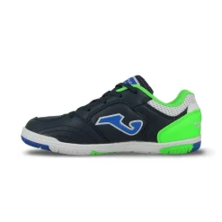 Botas fútbol Joma Top Flex Jr 2533 Marino Verde Flúor Indoor