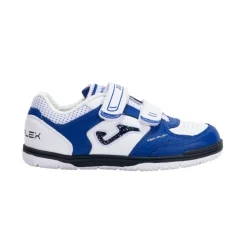 Botas fútbol Joma Top Flex Jr 2532 Royal Blanco Indoor