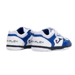 Botas fútbol Joma Top Flex Jr 2532 Royal Blanco Indoor