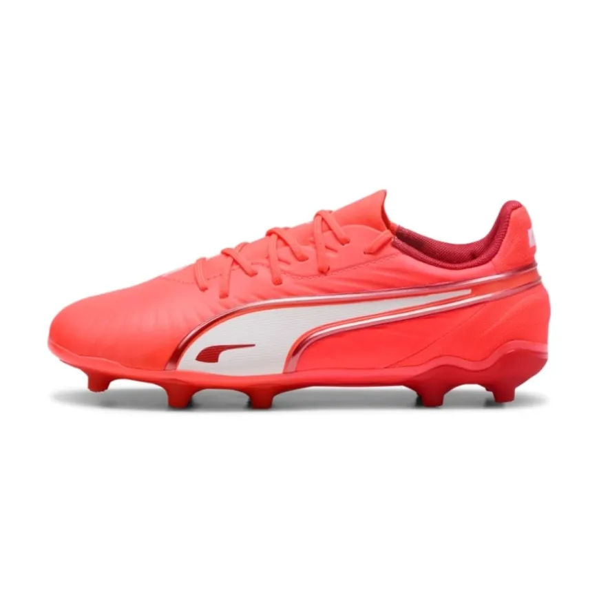 Botas fútbol Puma KING Match FG AG Jr