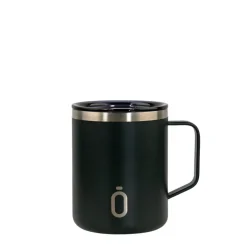 Botellas y cantimploras Runbott Taza Termo Runbott Mug 350Ml Negro Rmcf - Escudo