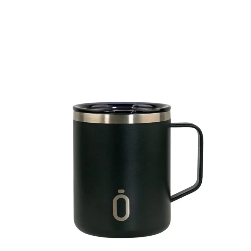 Botellas y cantimploras Runbott Taza Termo Runbott Mug 350Ml Negro Rmcf - Escudo