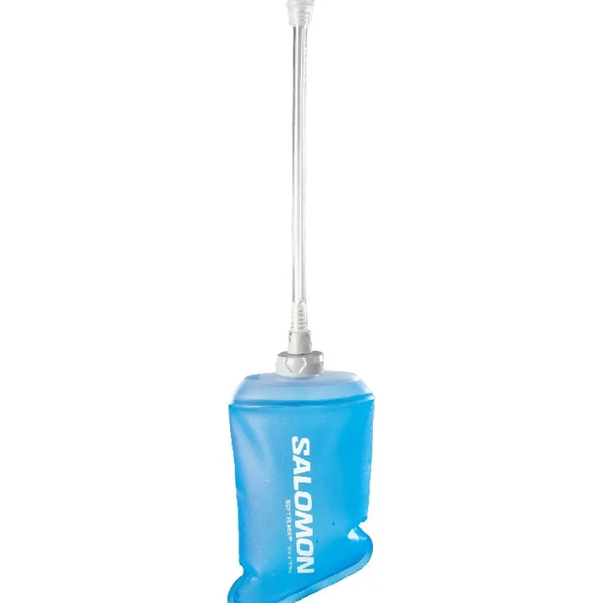 Botellas y cantimploras Salomon Softflask 500 17 Straw 28 Clear Blue