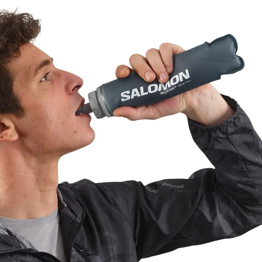 Botellas y cantimploras Salomon Soft Flask 500Ml 17Oz 42 Slate Grey