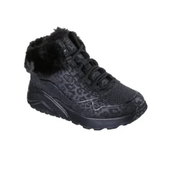 Botines Skechers UNO LITE - COZY LEOPARD