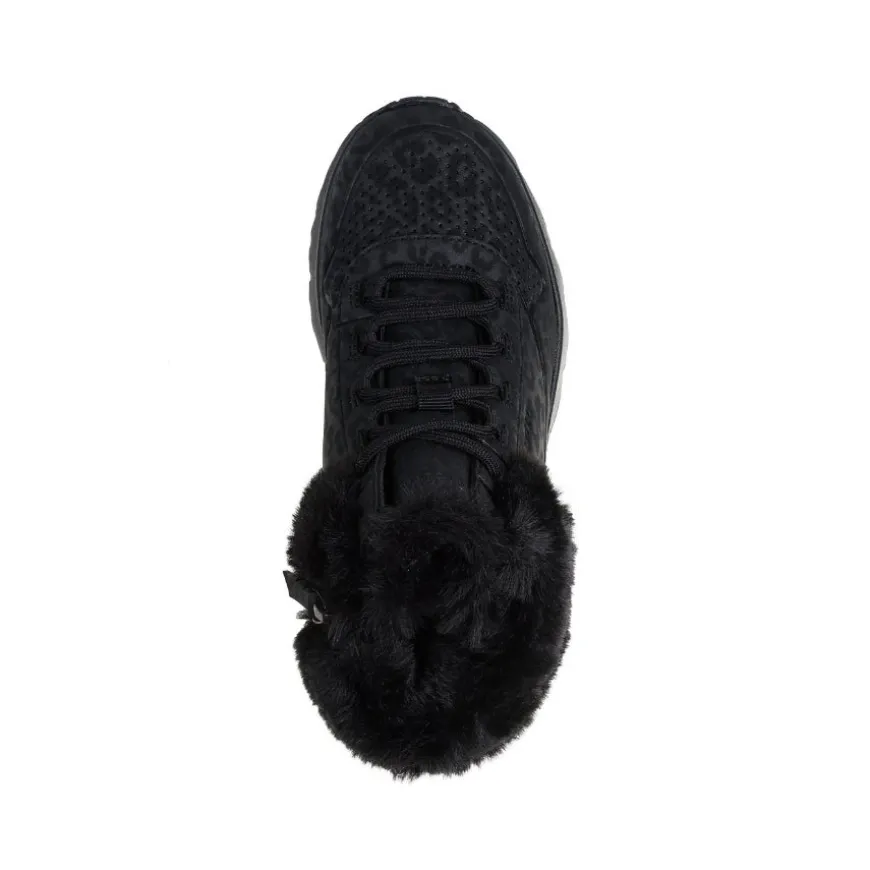 Botines Skechers UNO LITE - COZY LEOPARD