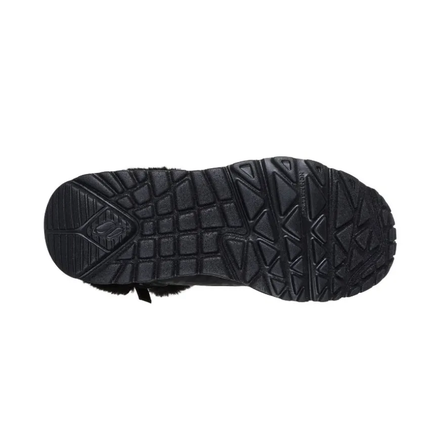 Botines Skechers UNO LITE - COZY LEOPARD