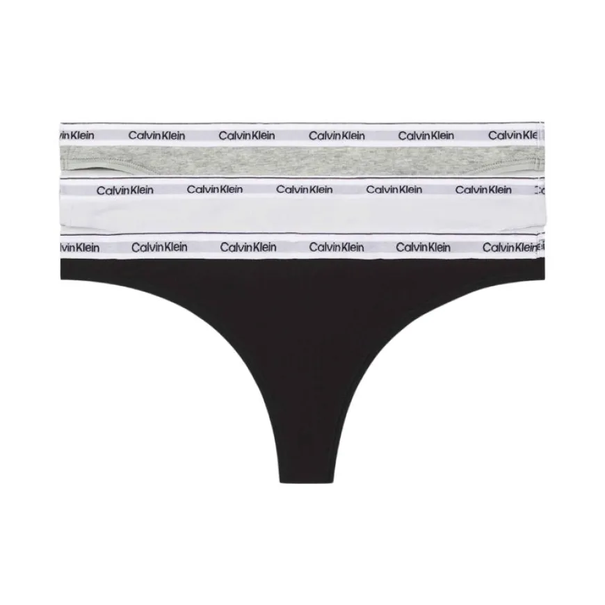 Braguitas Calvin klein Thong 3Pk