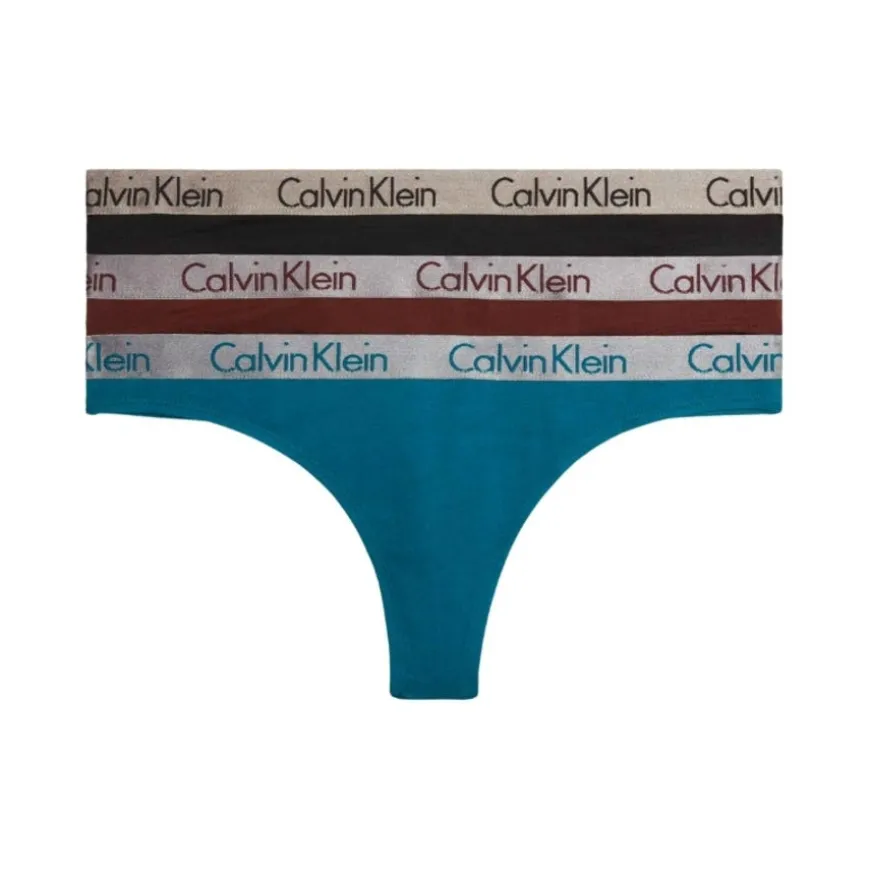 Braguitas Calvin klein Thong 3PK