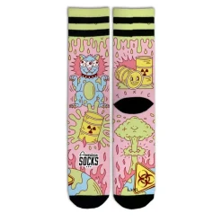 Calcetines American socks Radioactive - Mid High