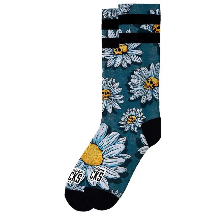 Calcetines American socks Daisies - Mid High