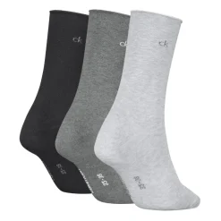 Calcetines Calvin klein Ck Women Sock 3P Rolltop