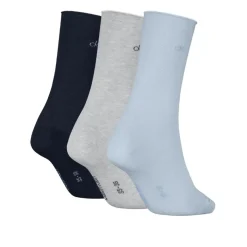 Calcetines Calvin klein Ck Women Sock 3P Rolltop