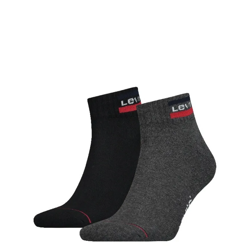 Calcetines Levis Levis Mid Cut Sprtwr Logo 2P