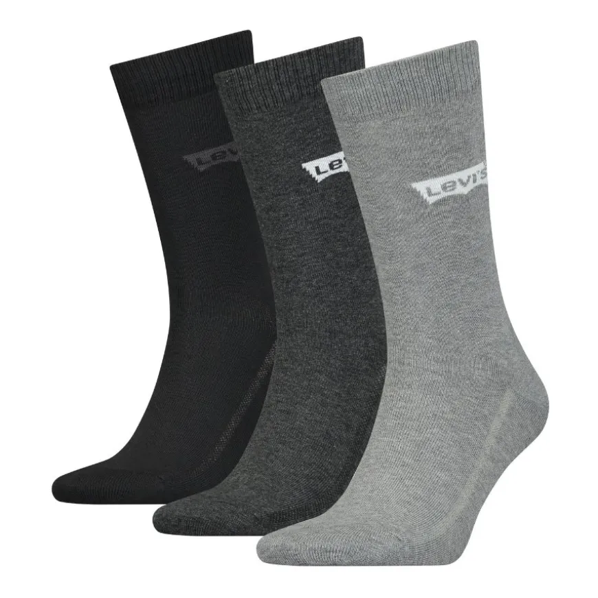 Calcetines Levis Levis Regular Cut Bw Logo Recycl Co 3P