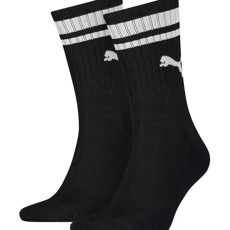 Calcetines Puma Puma Crew Heritage Stripe 2P Unisex