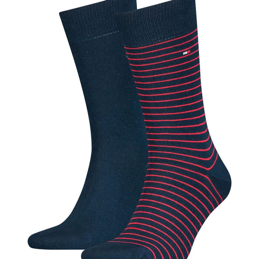 Calcetines Tommy hilfiger Th Men Small Stripe Sock 2P