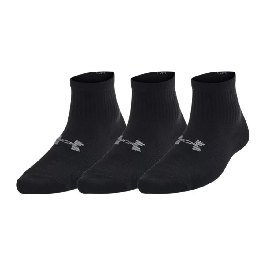 Calcetines Under armour UA Essential 3pk Qtr Yth