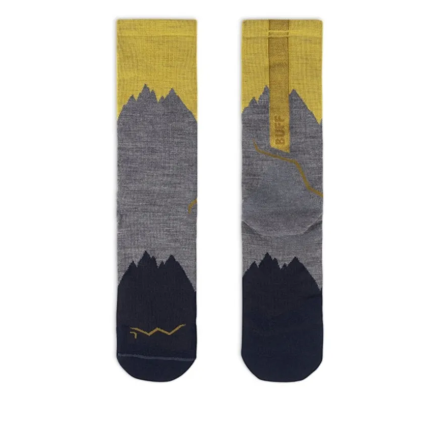 Calcetines Buff Merino Lightweight Crew Sock L