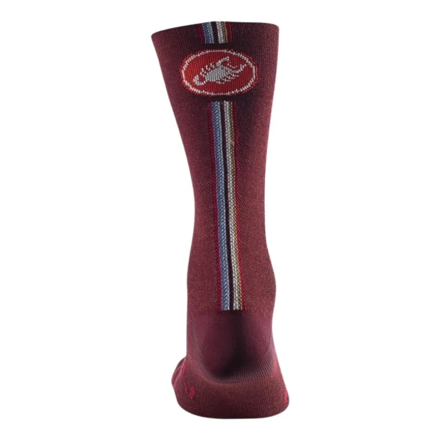 Calcetines Castelli Racing Stripe 18 Sock