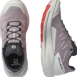 Calzado trail running Salomon Pulsar Trail W Quail Lunroc Pord