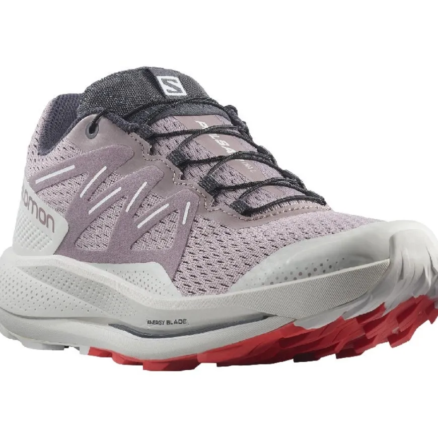 Calzado trail running Salomon Pulsar Trail W Quail Lunroc Pord
