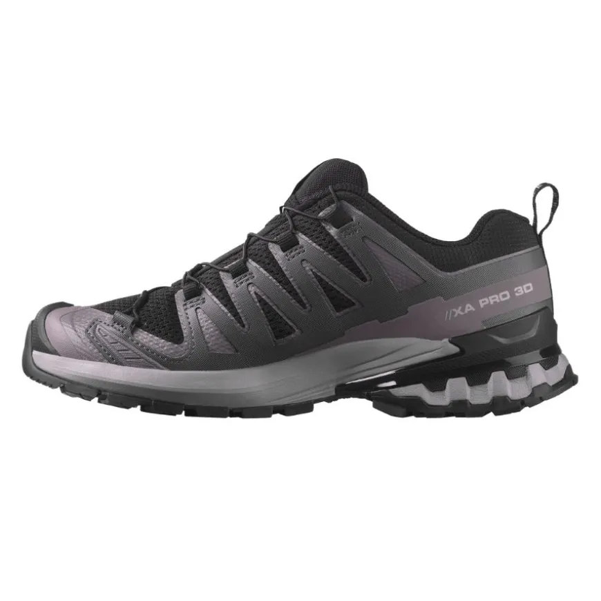 Calzado trail running Salomon Shoes Xa Pro 3D V9 W Black Gull Excali