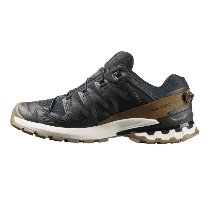 Calzado trail running Salomon SHOES XA PRO V8 J Black Lapis Blue Fird