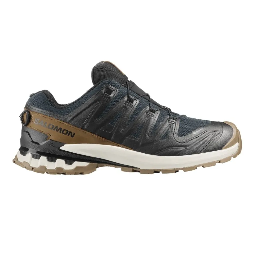 Calzado trail running Salomon SHOES XA PRO V8 J Black Lapis Blue Fird