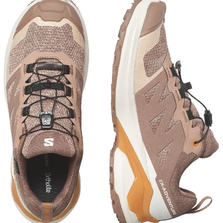 Calzado trail running Salomon SHOES X-ADVENTURE GTX W Mocha Mousse Van