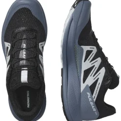 Calzado trail running Salomon SHOES PULSAR TRAIL Black China Blue Arct