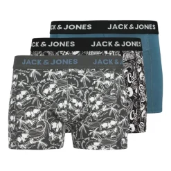 Calzoncillos Jack & jones Jacdamon Skull Trunks 3 Pack Jnr