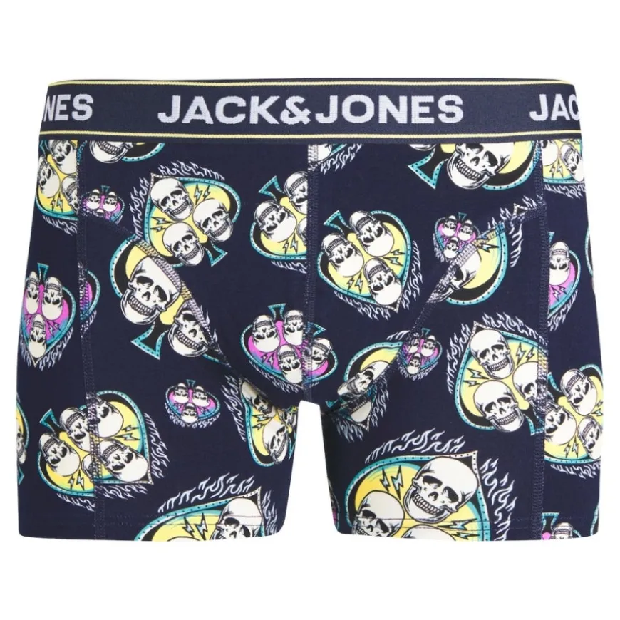 Calzoncillos Jack & jones N.U. Jactriple Skull Trunks 3 Pack Jnr
