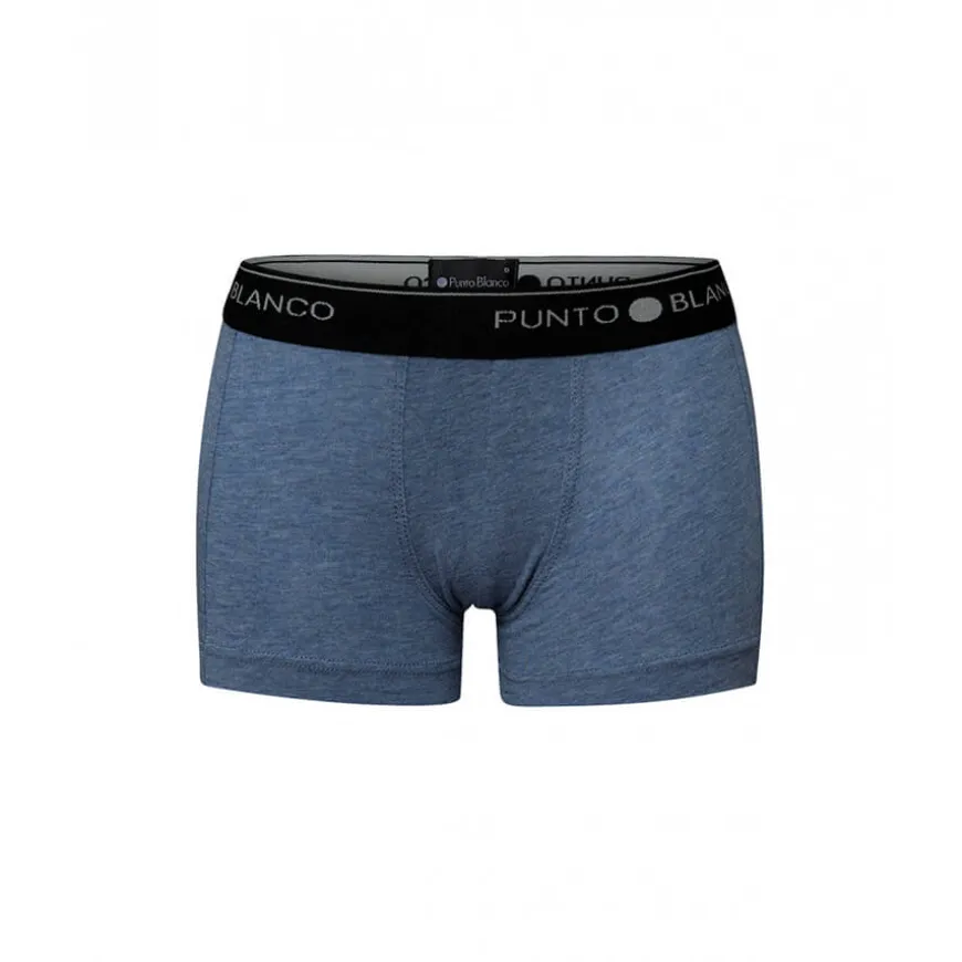 Calzoncillos Punto blanco Duplo Boxer