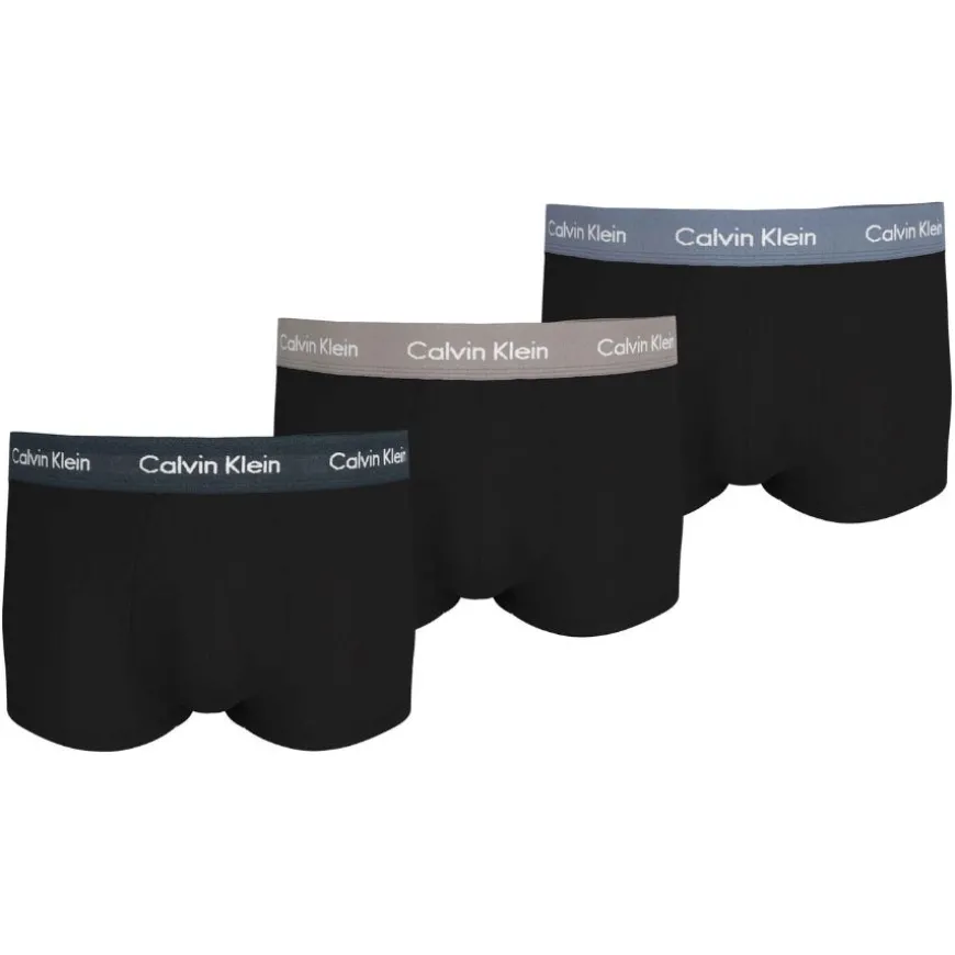 Calzoncillos Calvin klein Low Rise Trunk 3Pk